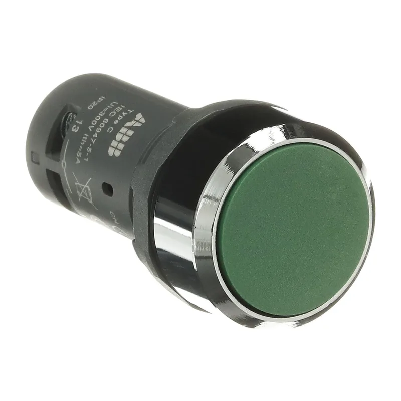 Кнопка CP1-30G-10 без фикс. 1HO зел. ABB 1SFA619100R3012 3