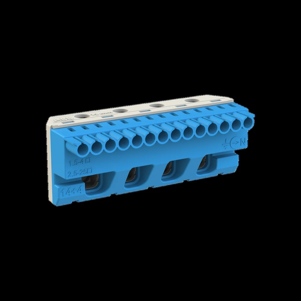 ZK144B Клеммник самозажимной ABB N14x4+4x25мм 1SPE007715F9705 2