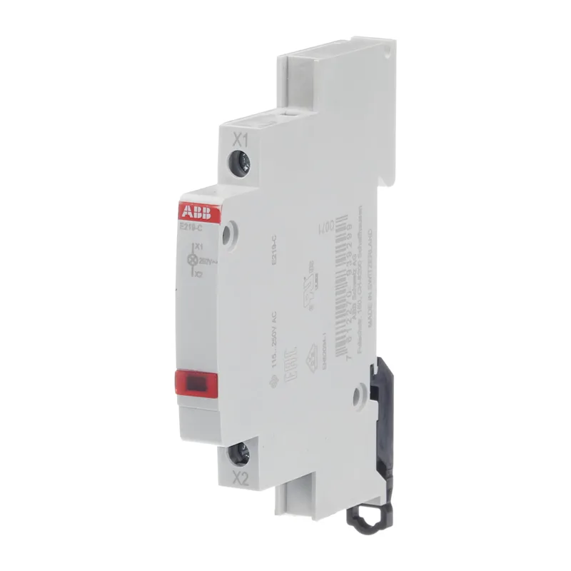 ABB E219-C лампа индикации красная 115-250В AC переменного тока 0,5 модуля 2