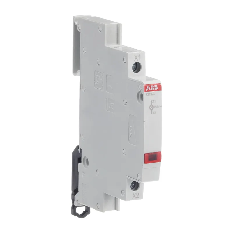 ABB E219-C лампа индикации красная 115-250В AC переменного тока 0,5 модуля 3