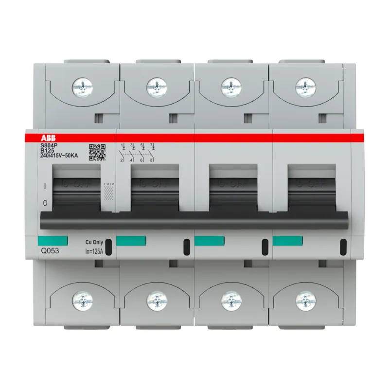 Автоматический выключатель ABB S804P B125 4P 2CCG001225R0001 2
