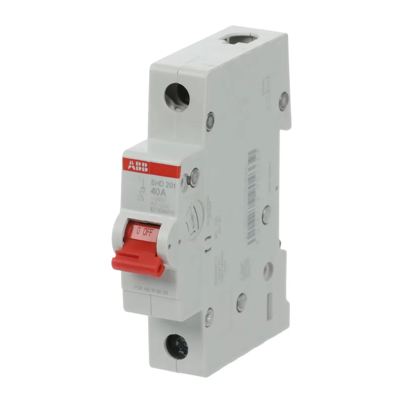ABB SHD201 Рубильник 1P 40A рычаг красный 2CDD271111R0040 3