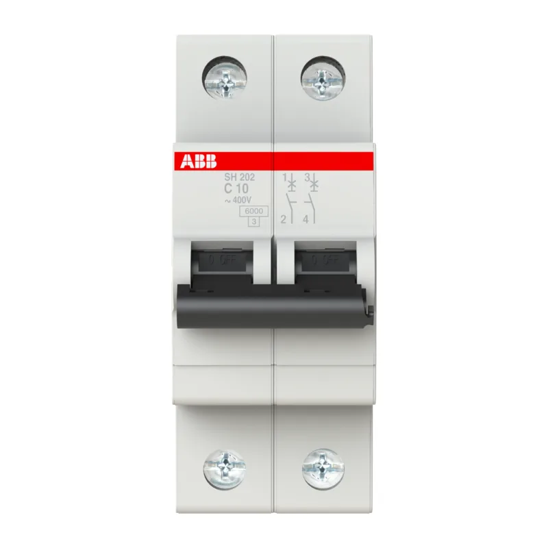 Автомат ABB SH202 C10 10A (C) 6 kA 2CDS212001R0104 2