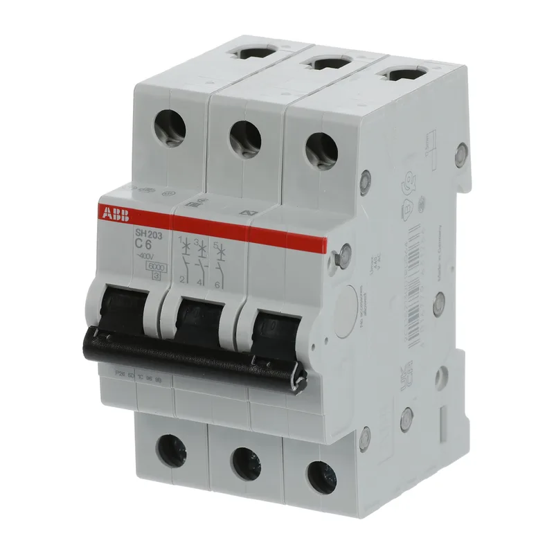 Автоматический выключатель ABB SH203 C6 6A (C) 6 kA 2CDS213001R0064 3