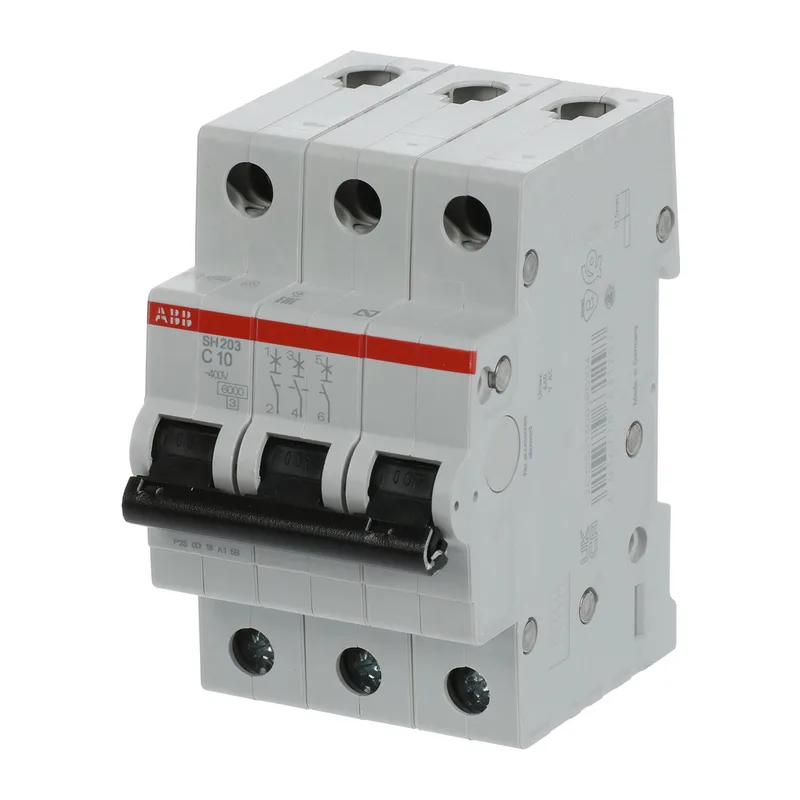 Автоматический выключатель ABB SH203 C10 2CDS213001R0104 3