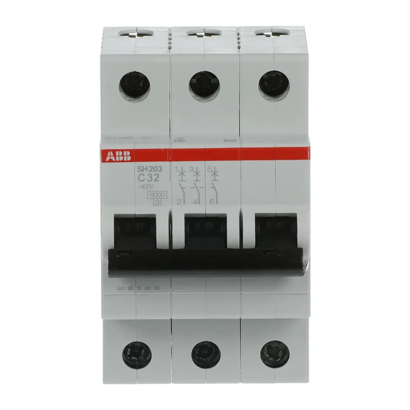 Автоматический выключатель ABB SH203 C32 32A (C) 6 kA 2CDS213001R0324 2