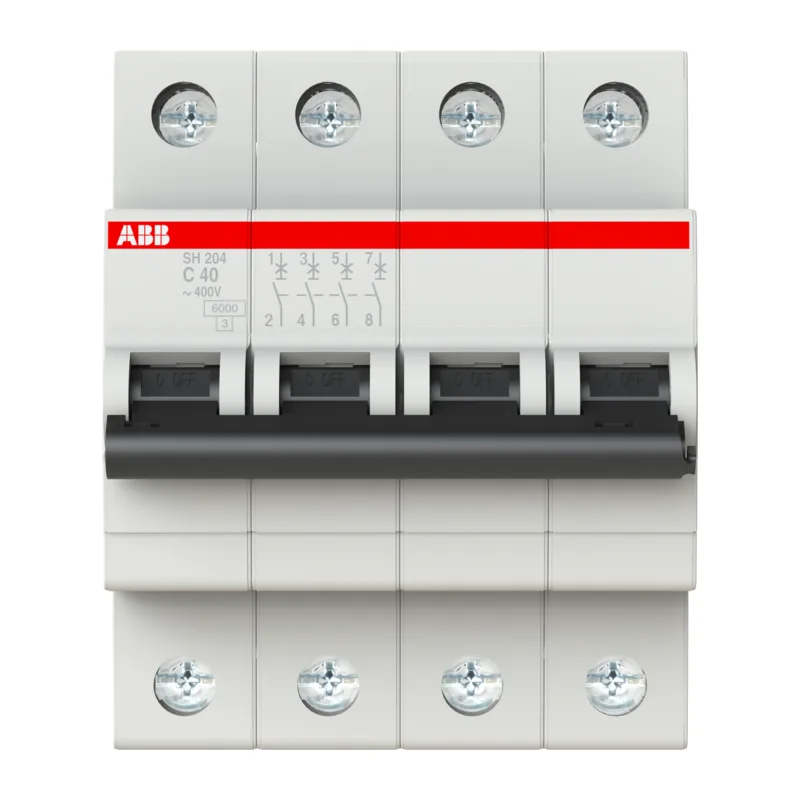 Автоматический выключатель ABB SH204 C40 40A (C) 6 kA 2CDS214001R0404 2