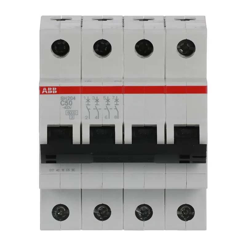 Автоматический выключатель ABB SH204 C50 50A (C) 6 kA 2CDS214001R0504 2