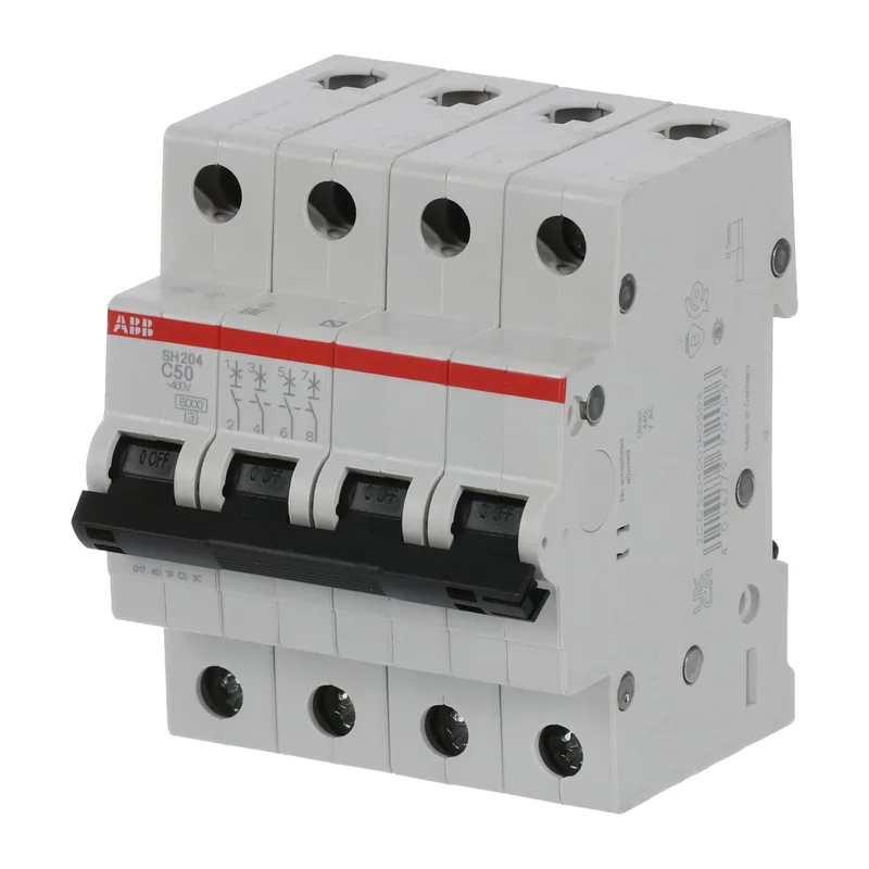 Автоматический выключатель ABB SH204 C50 50A (C) 6 kA 2CDS214001R0504 3