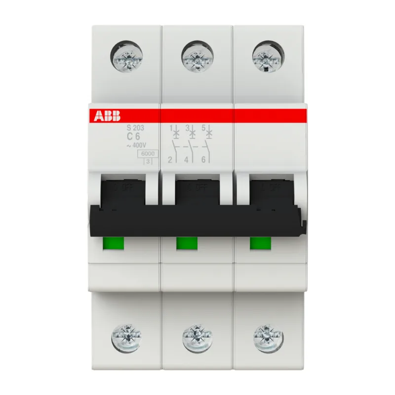 Автомат ABB S203 C6 6A (C) 6kA 2CDS253001R0064 2
