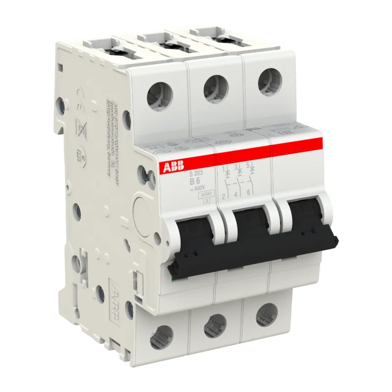 Автомат ABB S203 B6 6A (B) 6kA 2CDS253001R0065 4