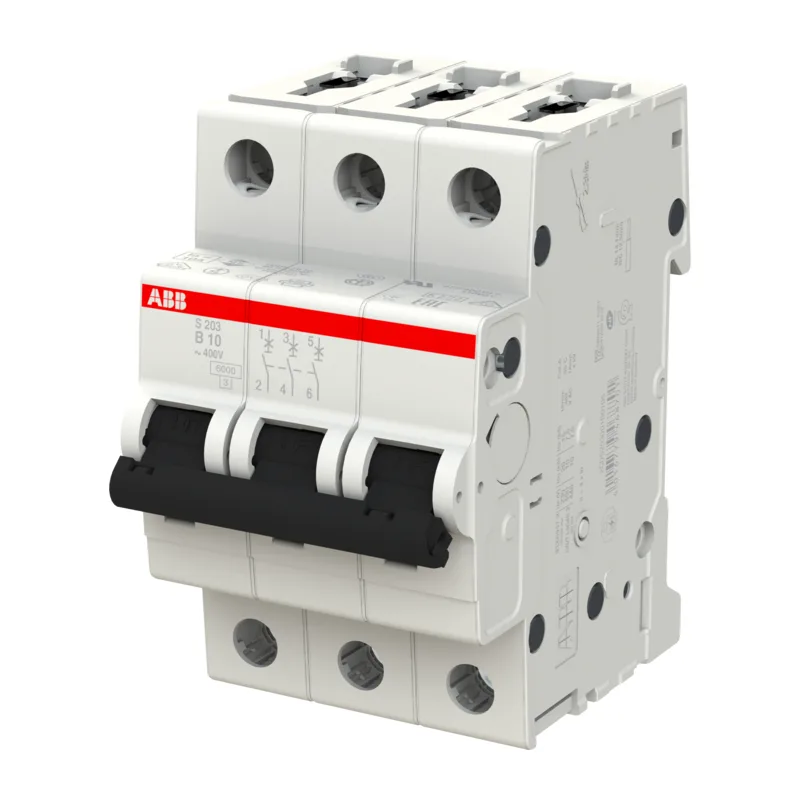 Автомат ABB S203 B10 10A (B) 6kA 2CDS253001R0105 3