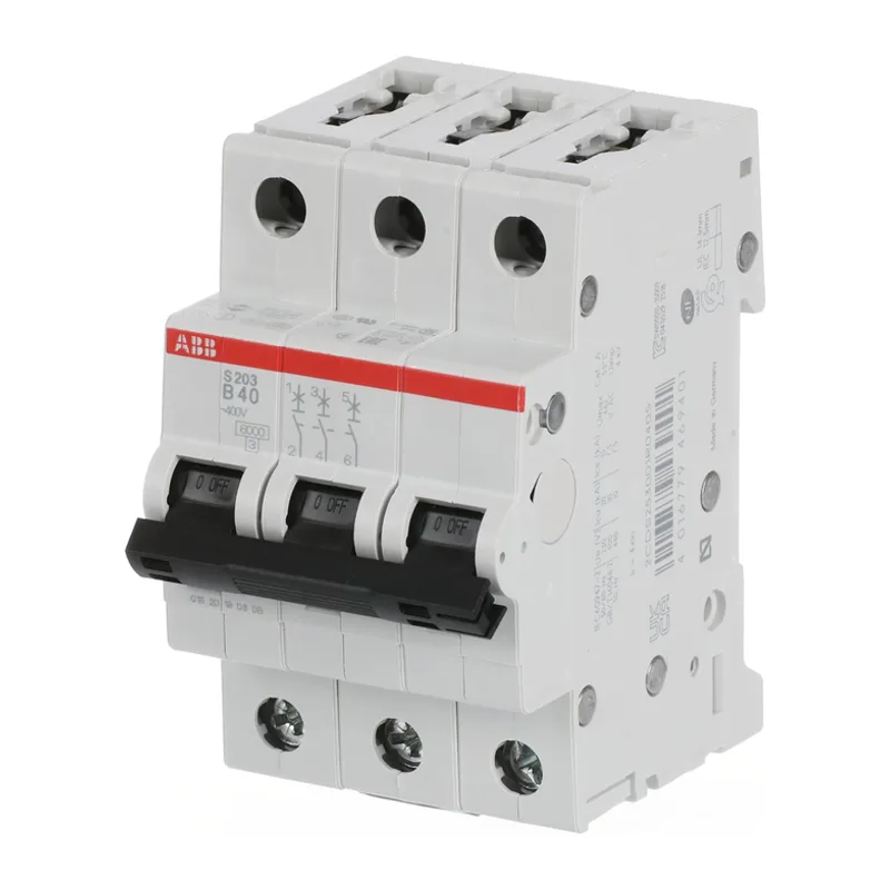 Автомат ABB S203 B40 40A (B) 6kA 2CDS253001R0405 3