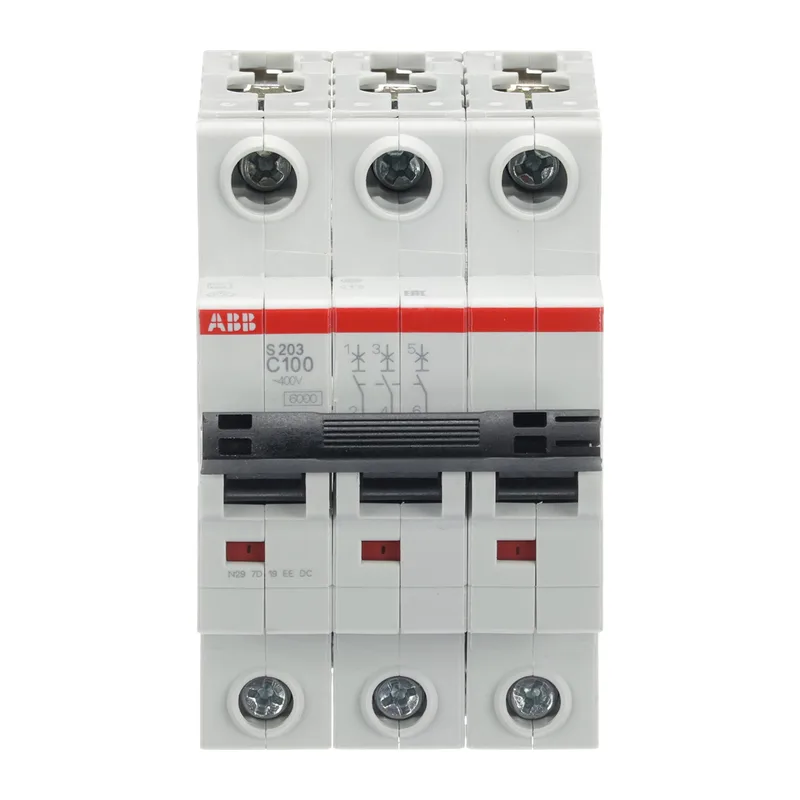 Автомат ABB S203 C100 100A (C) 6kA 2CDS253001R0824 2