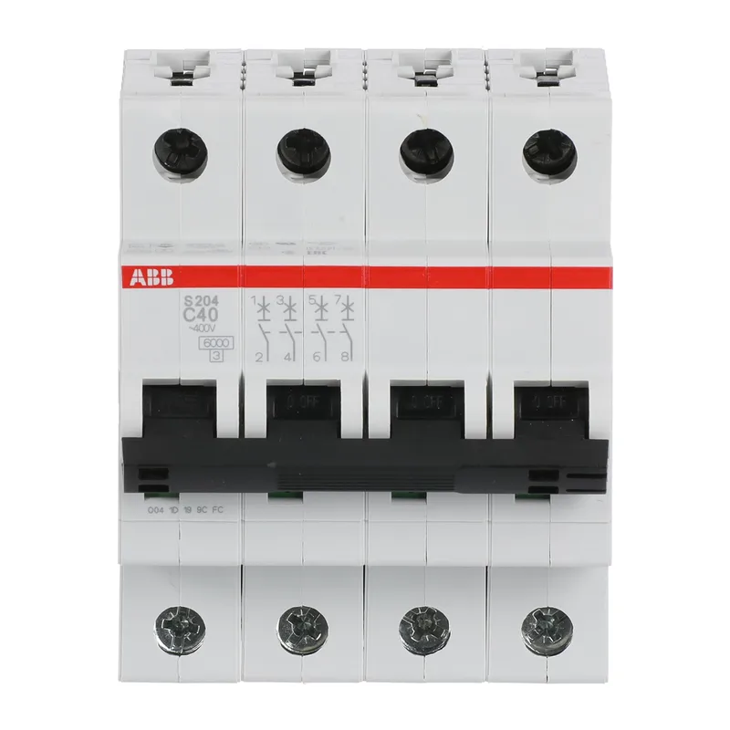 Автомат ABB S204 C40 40A (C) 6kA 2CDS254001R0404 2