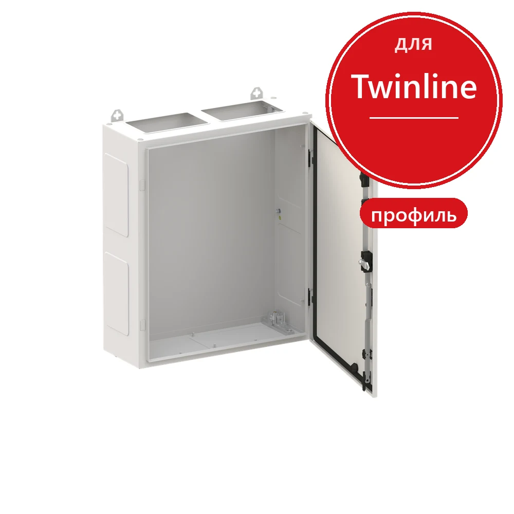 ABB Twinline TG204G с EDF профилем на 96 модулей и пластронами