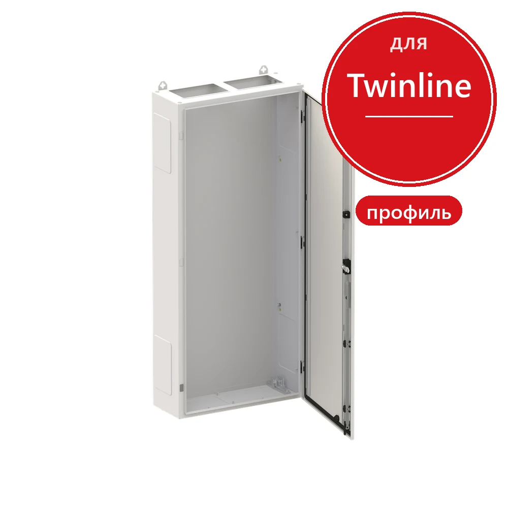 ABB Twinline TG208G с EDF профилем на 192 модуля и пластронами