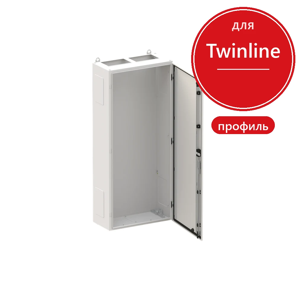 ABB Twinline TL208G с EDF профилем на 192 модуля и пластронами