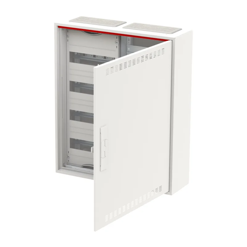 ABB ComfortLine СА24VML Щит навесной 48М IP30 с медиапанелями, между DIN-рейками 125 мм, с самозажимными клеммами 3