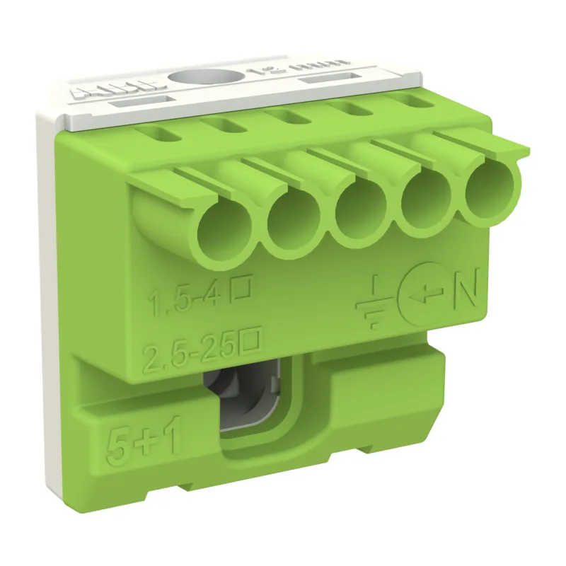 ZK51G Клеммник самозажимной ABB PE 5x4+1x25мм 3