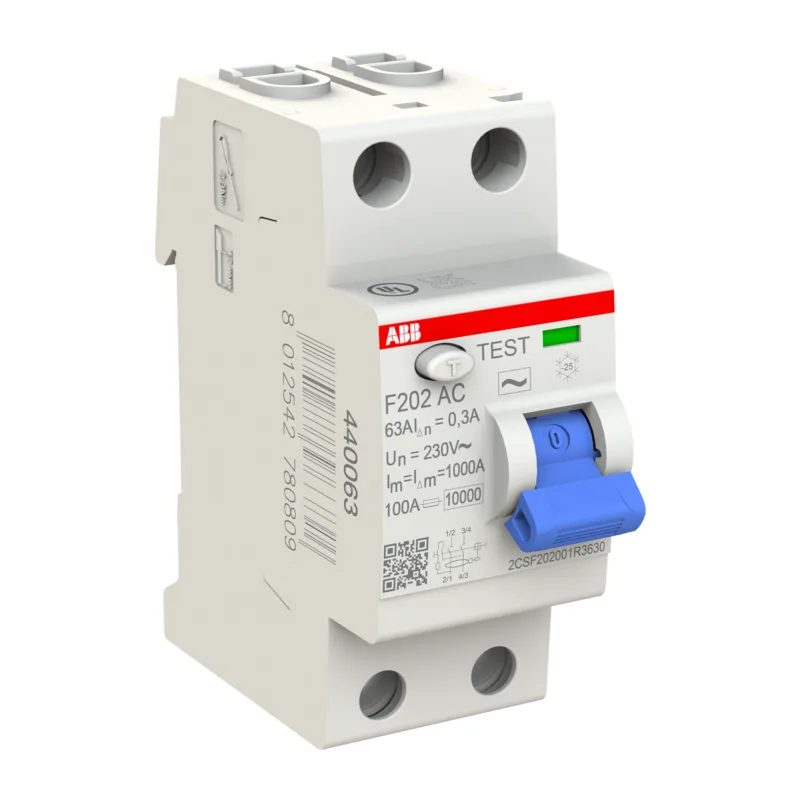 УЗО ABB F202 AC-63/0.3 63A 300mA (AC) 2CSF202001R3630 4