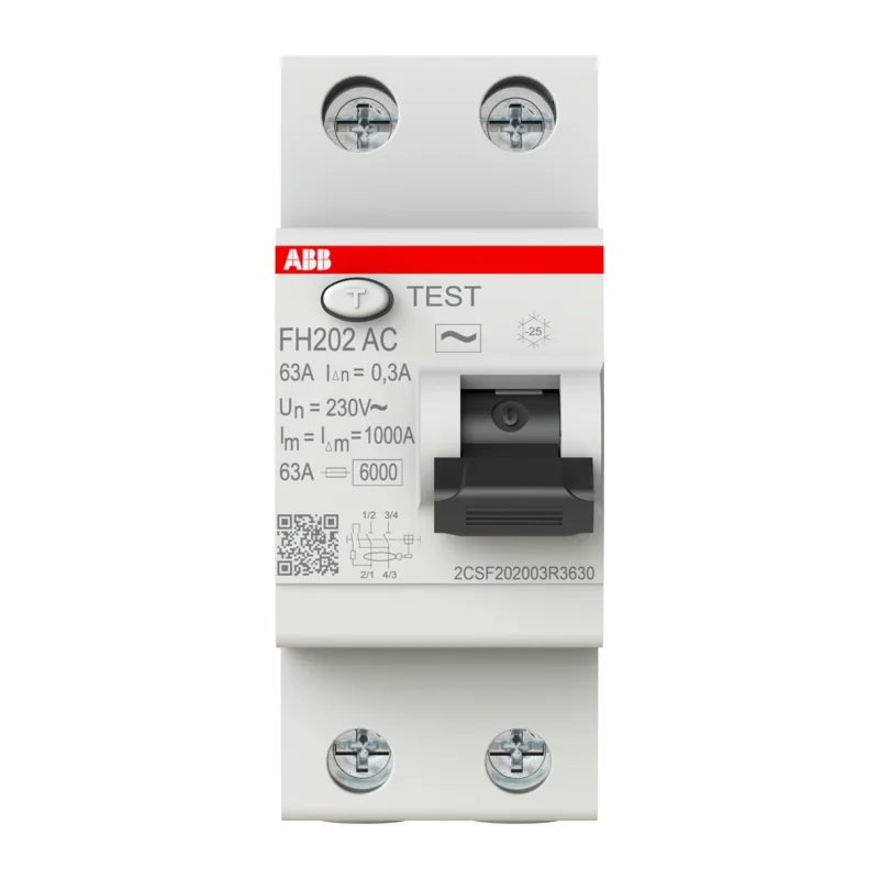 УЗО ABB FH202 AC-63/0.3 63А 300mA (AC) 2CSF202003R3630 2