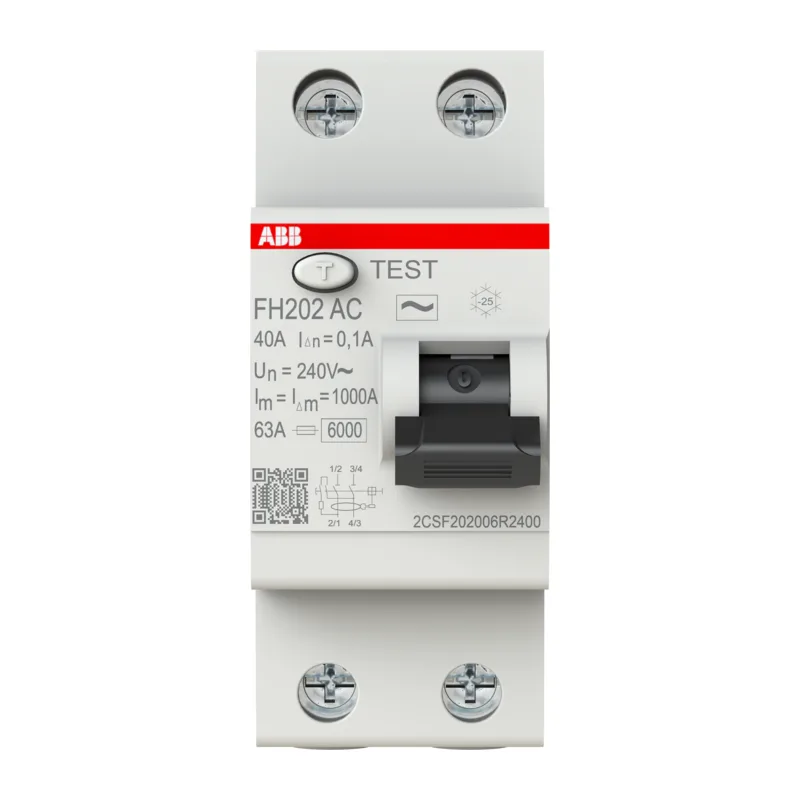 УЗО ABB FH202 AC-40/0.1 40А 100mA (АС) 2CSF202006R2400 2