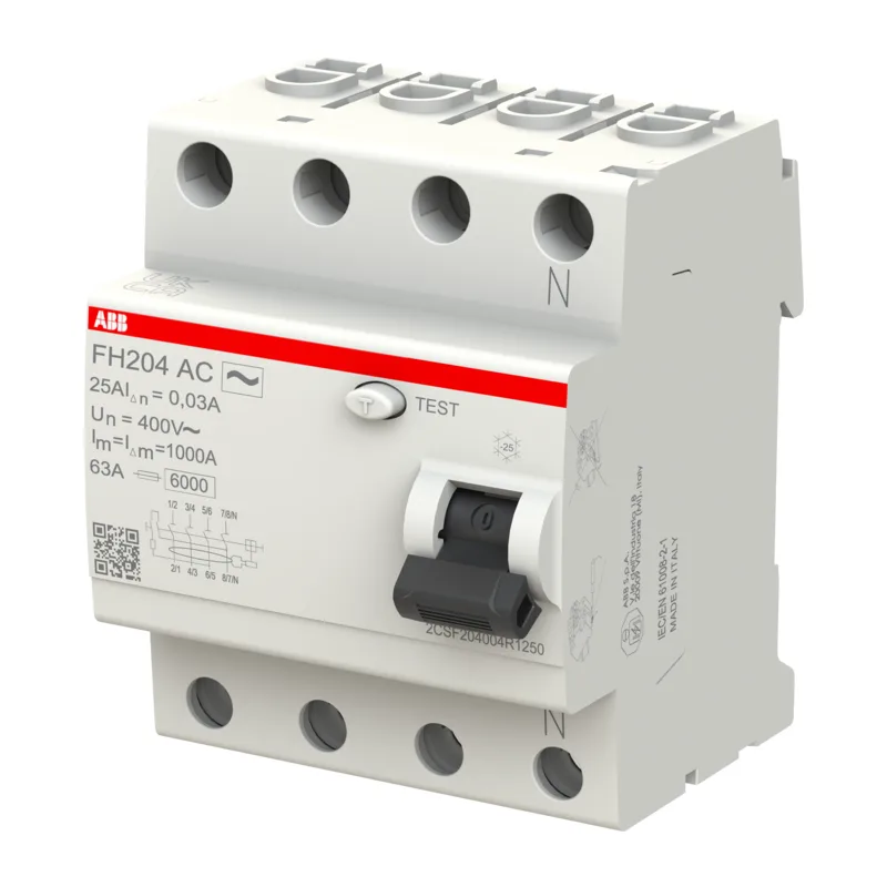 УЗО ABB FH204 AC-25/0.03 25А 30mA (AC) 2CSF204002R1250 3