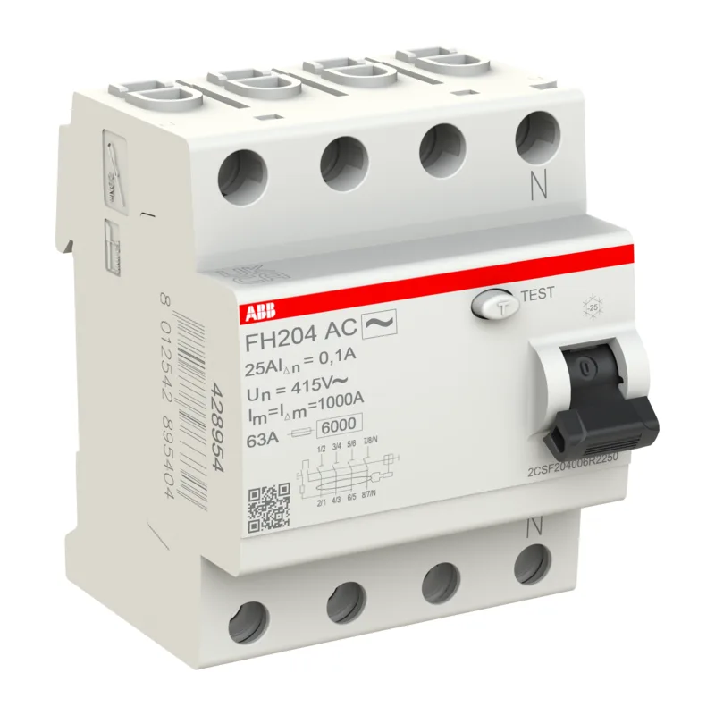 УЗО ABB FH204 AC-25/0.1 25А 100mA (AC) 2CSF204006R2250 4