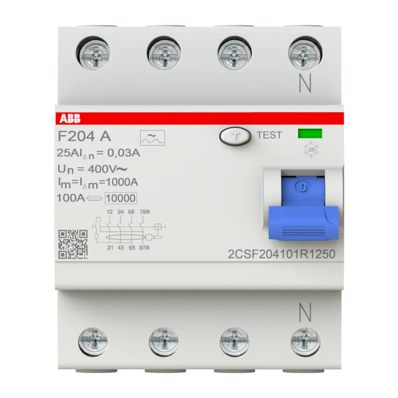 УЗО ABB F204 A-25/0.03 25А 30mA (А) 2CSF204101R1250 2