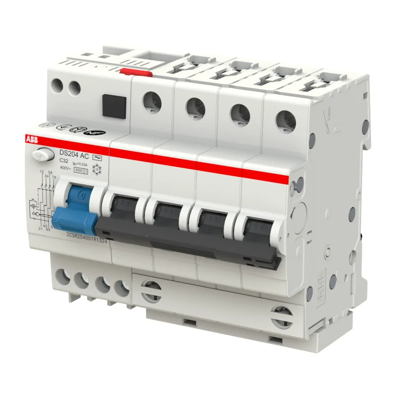 ABB DS204 C32 Диффавтомат 4P 32А 30mA 6kA (C) тип AC 3