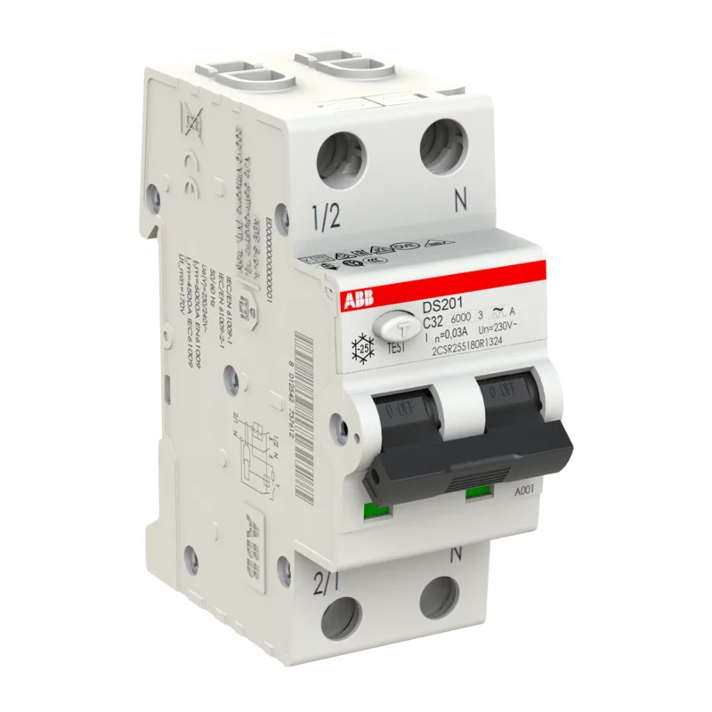 Дифавтомат ABB DS201 C32 A30 (2П C 32A 30mA тип A) 4