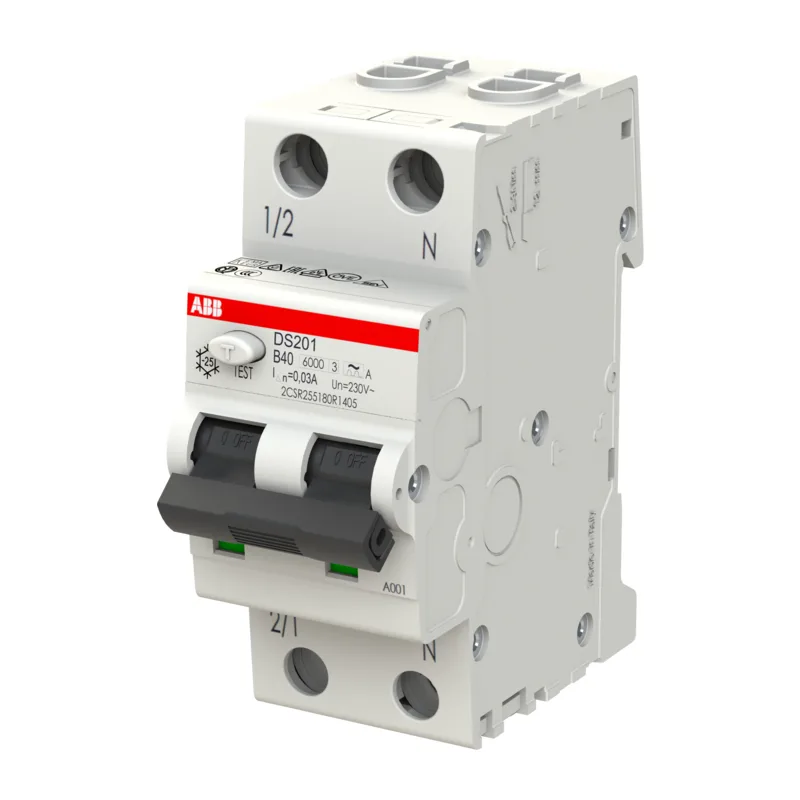 Дифавтомат ABB DS201 B40 A30 (2П B 40A 30mA тип A) 2CSR255180R1405 3