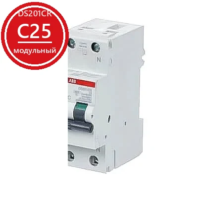ABB DS201CR C25 Диффавтомат AC30