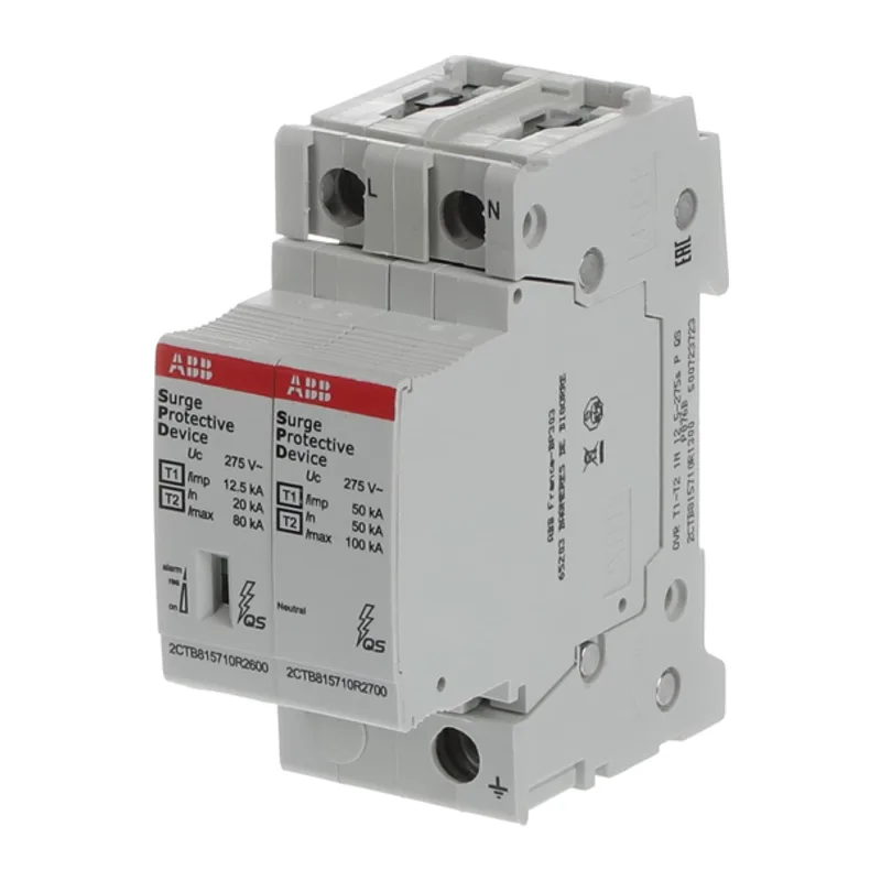 ABB Ограничитель перенапряжения УЗИП OVR T1-T2 1N 12.5-275s P QS 3
