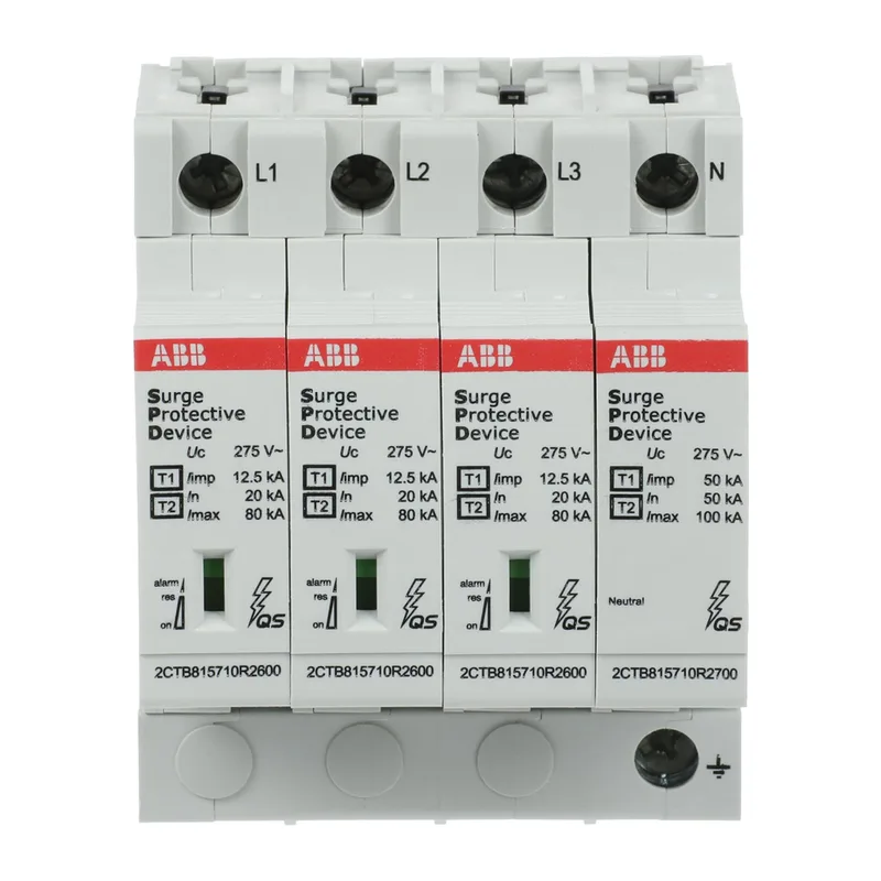 ABB Ограничитель перенапряжения УЗИП OVR T1-T2 3N 12.5-275s P QS 2