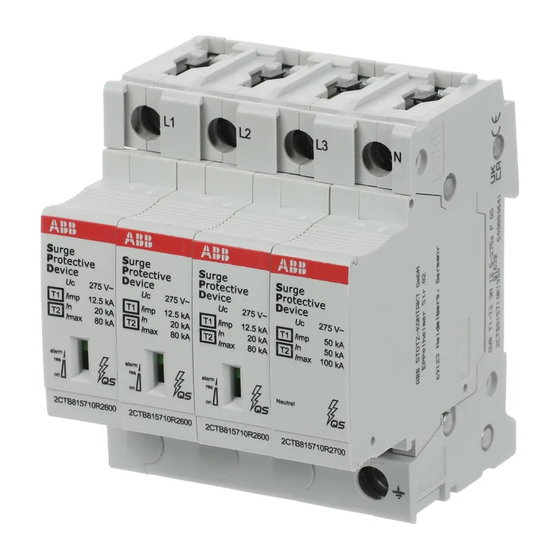 ABB Ограничитель перенапряжения УЗИП OVR T1-T2 3N 12.5-275s P QS 3