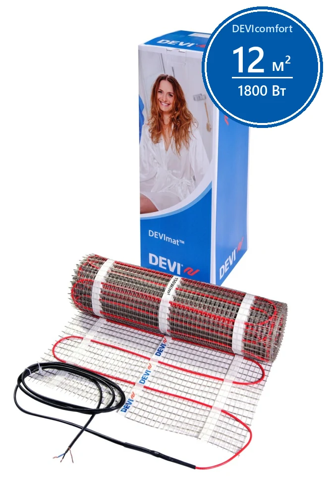 DEVIcomfort 150T (DTIR-150) - мат Devi 12 м2