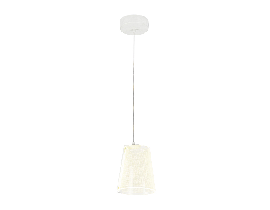 Подвесной светодиодный светильник AK4112 WH белый 19W D150*980 (Без ПДУ) Ambrella Light 6