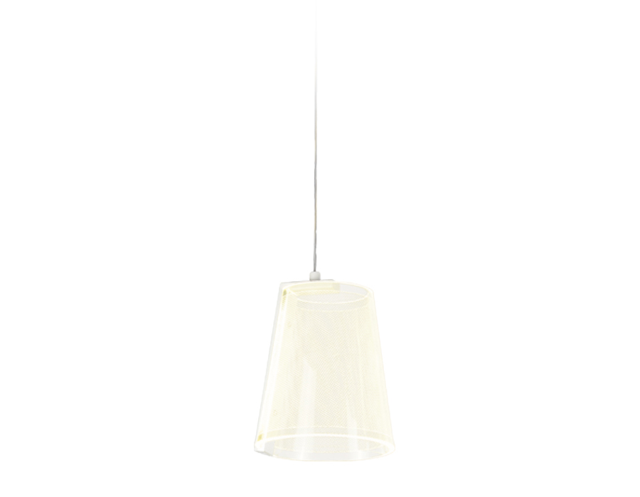 Подвесной светодиодный светильник AK4112 WH белый 19W D150*980 (Без ПДУ) Ambrella Light 7