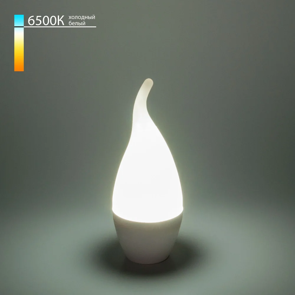 Светодиодная лампа Свеча на ветру BLE1420 СDW LED D 6W 6500K E14 Elektrostandard
