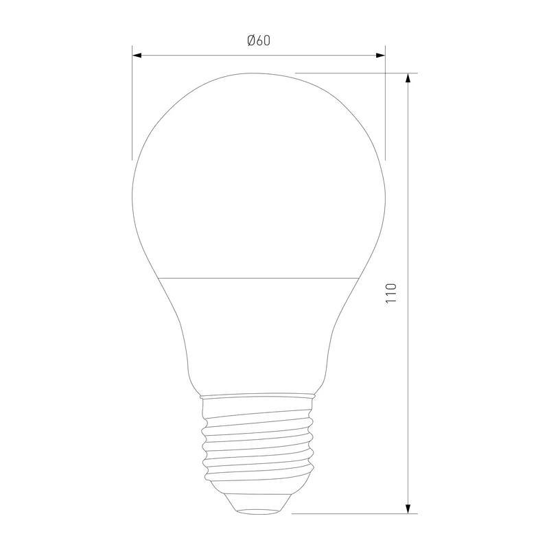 Светодиодная лампа А60 10W 6500K Е27 BLE2722 Elektrostandard 2