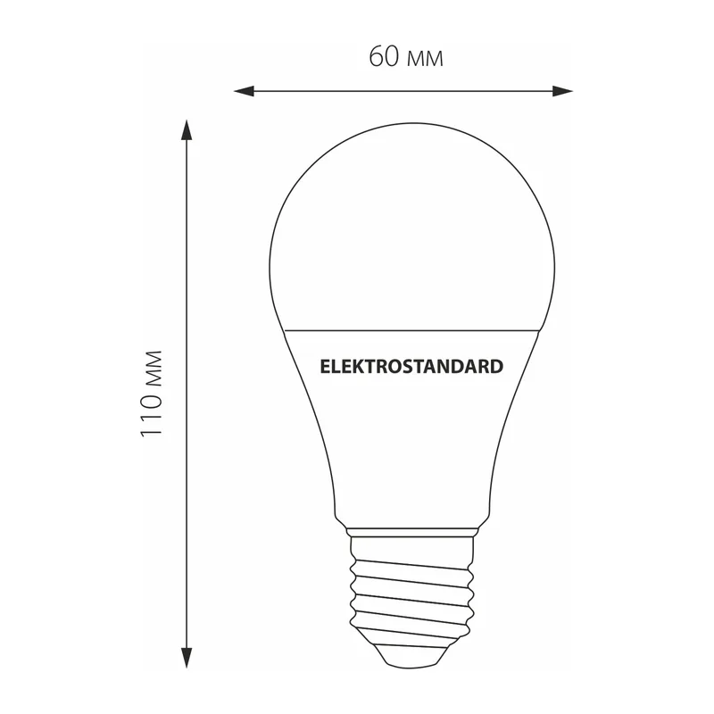 Светодиодная лампа Classic LED D 12W 4200K E27 А60 BLE2769 Elektrostandard 2