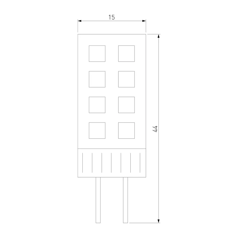 Светодиодная лампа JC 7W 220V 3300K G4 BLG405 Elektrostandard 2