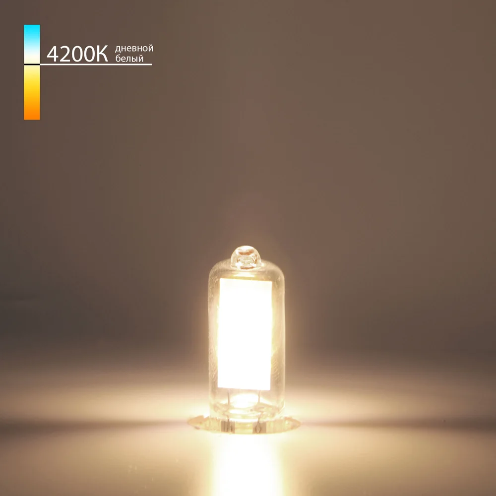 Светодиодная лампа G4 LED 3W 220V 4200K стекло BLG417 Elektrostandard