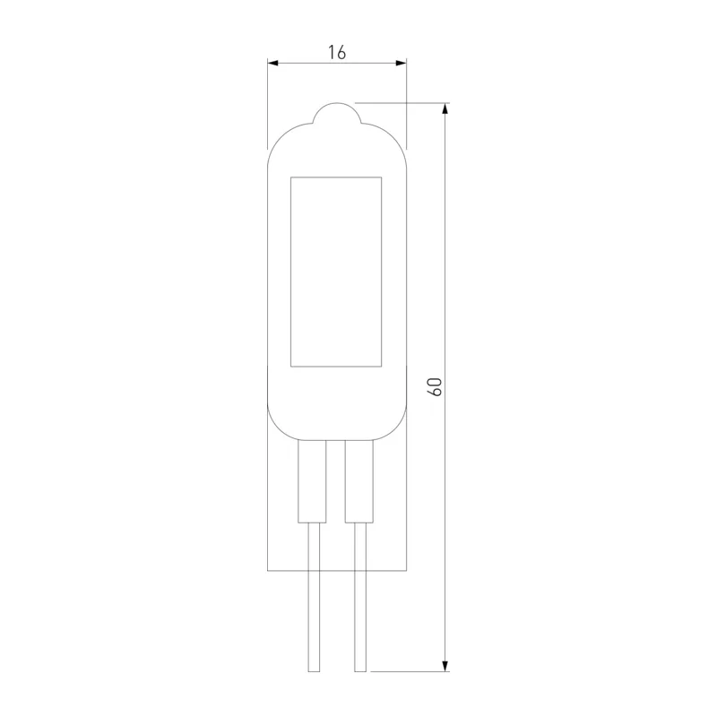 Светодиодная лампа G4 LED 5W 220V 4200K стекло BLG420 Elektrostandard 2