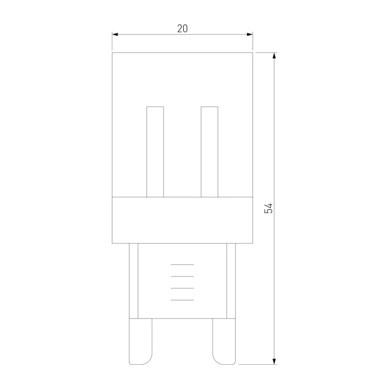 Светодиодная лампа JCD 9W 220V 3300K G9 BLG903 Elektrostandard 2