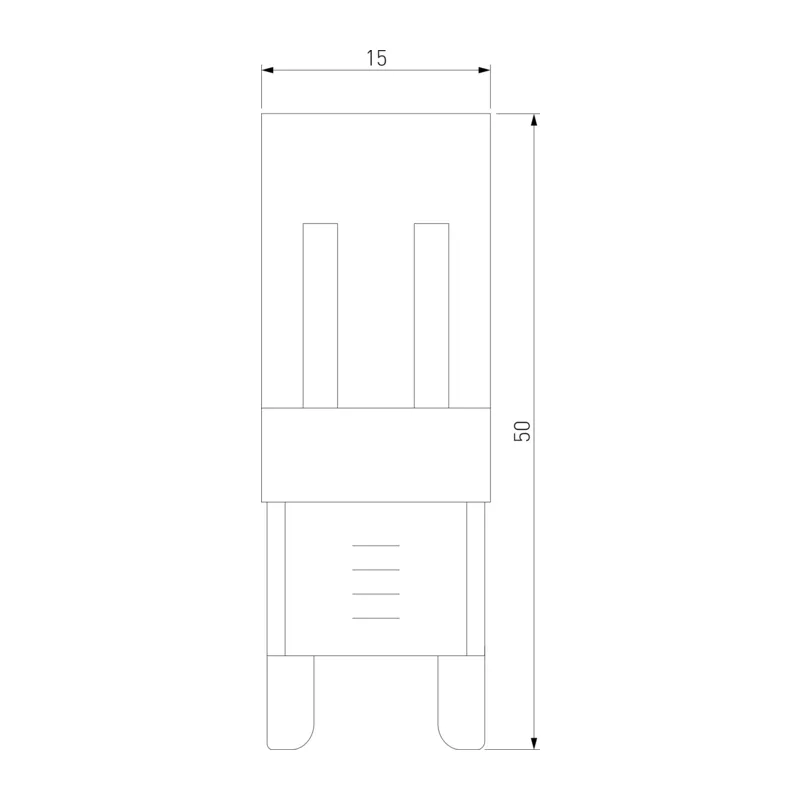 Светодиодная лампа JCD 5W 220V 4200К G9 BLG909 Elektrostandard 2