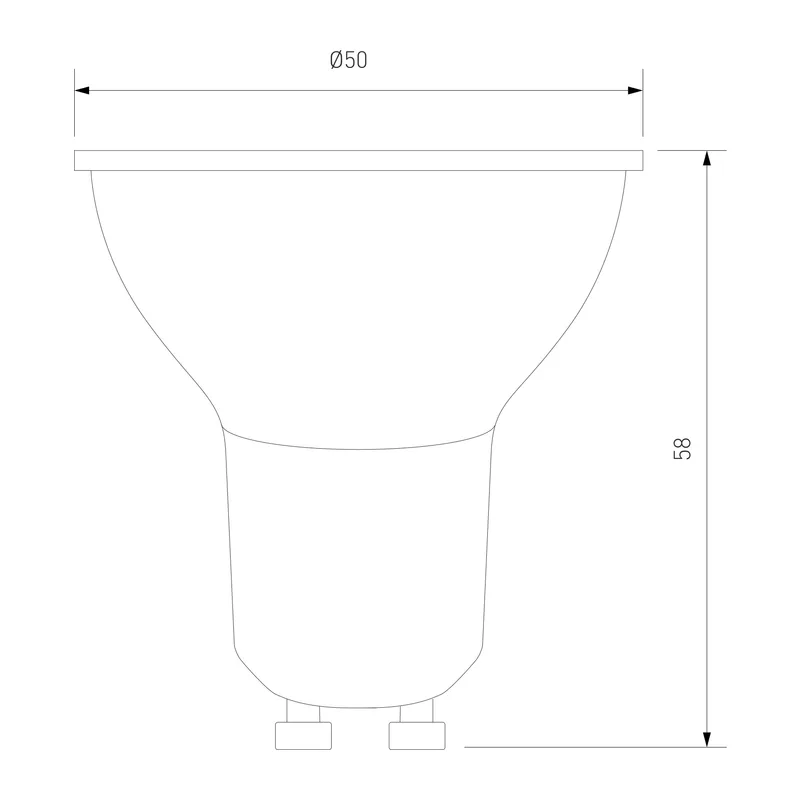 Светодиодная лампа направленного света JCDR 7W 3300K GU10 BLGU1010 Elektrostandard 2