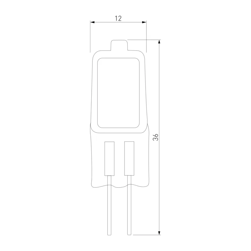 Галогенная лампа 35W G4 BХ106 Elektrostandard 3